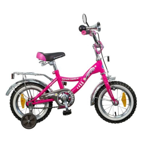 &nbsp;Велосипед Novatrack 12" S Багира, розовый(2,5 - 4,5 лет)