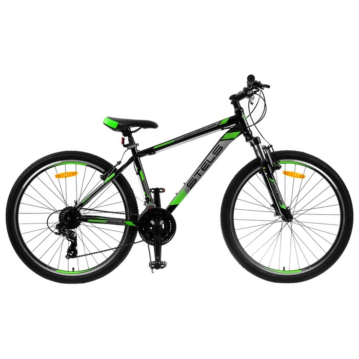 &nbsp;Велосипед Stels Navigator 500 V V030 Черный/Зелёный 