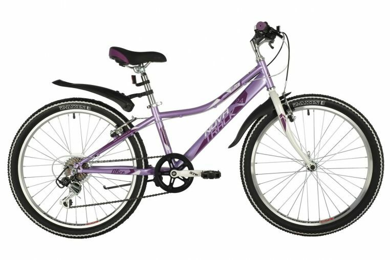 Велосипед NOVATRACK 24" ALICE лиловый .(10-16 лет)